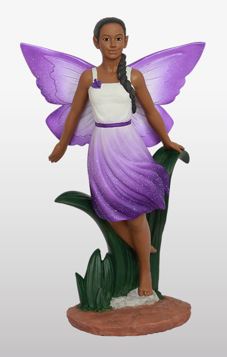 Fairy Flying in purple 9.5H                     New!